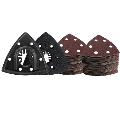124 Pcs Oscillating Tool Sanding Pad Kit 1