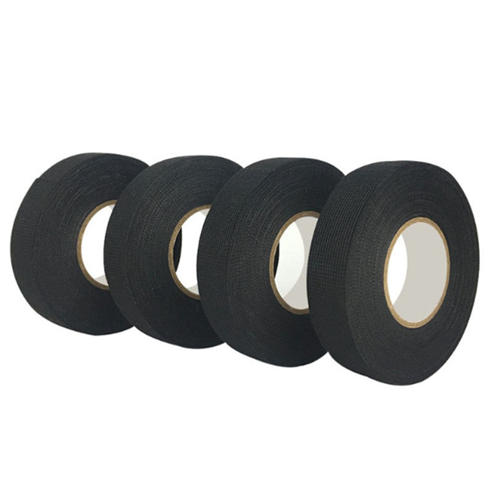 4Pcs 25Mmx25m Flame Retardant Adhesive Cloth Tape For Cable Protect 4851267487563