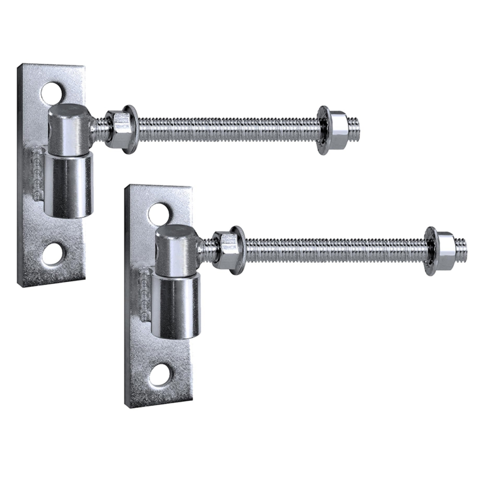 Gate Hinges Heavy Duty Wood Fence,J Bolt Gate Hinge 6 Inch 2Pack 4851267487938