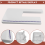Sewing Machine Extension Table, Portable Sturdy Feet Expansion Board 7