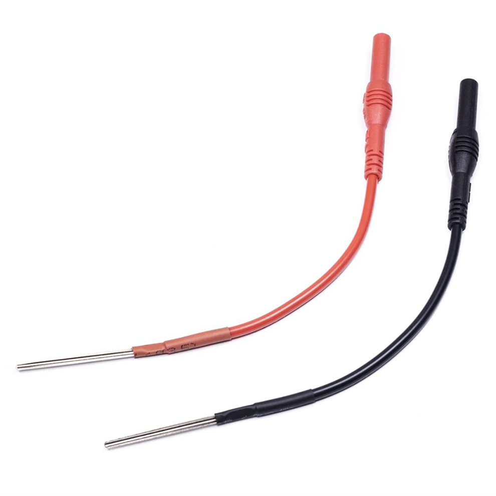 2 Pcs Flexible Spoon Back Probes,With 4Mm Banana Plug Test Leadss 4851267494363