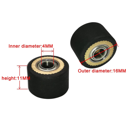 5pcs HQ Pinch Roller 4x11x16mm Plotter Cutter Roller 2