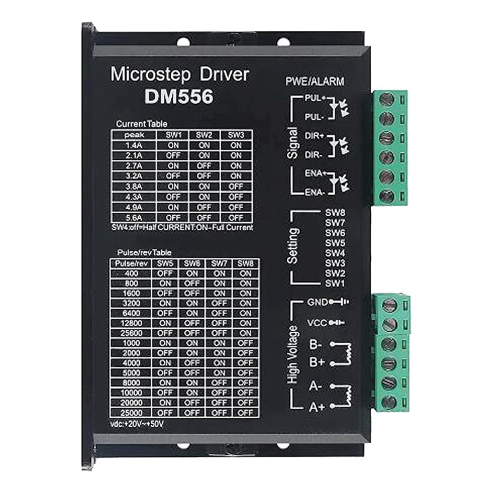 Dm556 Cnc Digital Stepper Motor Driver 2-Phase Stepper Motor Driver 4851267498934