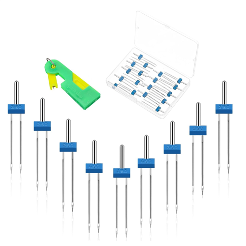 18Pcs Twin Needles for Sewing Machine 1