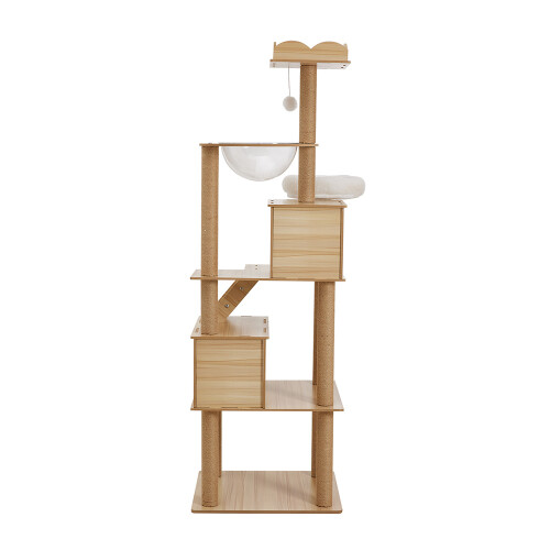 Living And Home Cat Tree Cat Tower with Perches and Condo 2