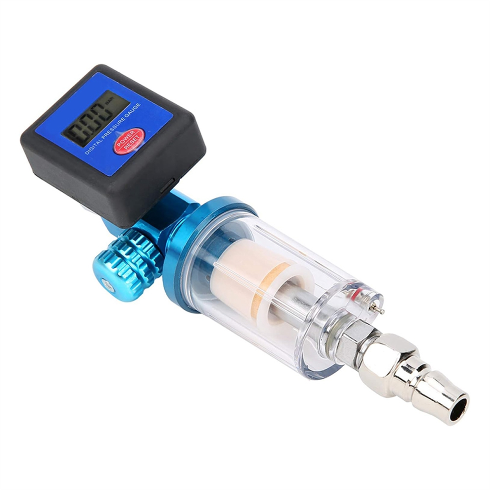Digital Air Compressor Regulator, 1/4In Thread Compressed Filter 4851267400494