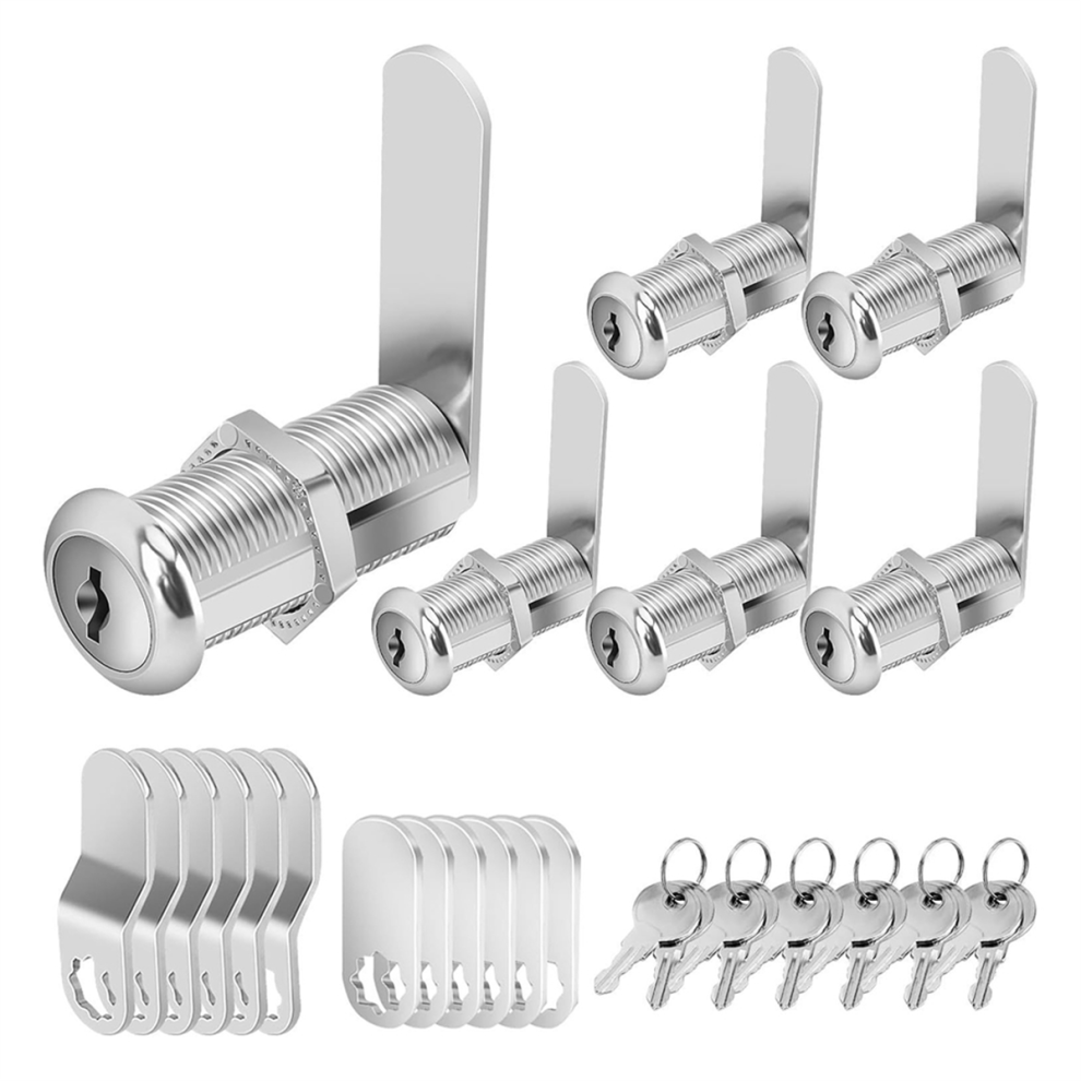 Cabinet Locks, Long Cam Locks Keyed Alike, Cabinet Cam Lock Set 4851267401095