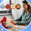 Button Making Keychain Supplies Metal Button Badge Set 5