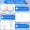 Button Making Keychain Supplies Metal Button Badge Set 4