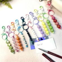 30 Pcs Beadable Keychain Bars Bulk Blank Cute Keychains Bar