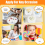 50Pack Foam Circles,3In Round Polystyrene Foam Discs Blank Craft Foam 2