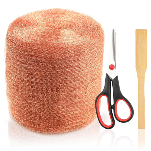 Copper Mesh Rodent Control, for Mice Rat Rodent 5inx100ft