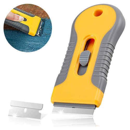 Ceramic hob scraper, premium ceramic hob scraper with 10 blades