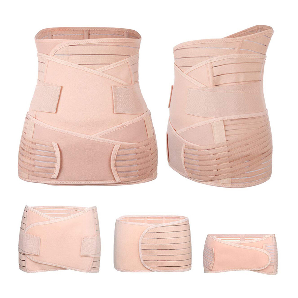 3 in 1 Postpartum Belly Band Post Pregnancy postpartum belt for women after birth Support Band Recovery Belly-M-image-OPC-PFBJS9M-NEW