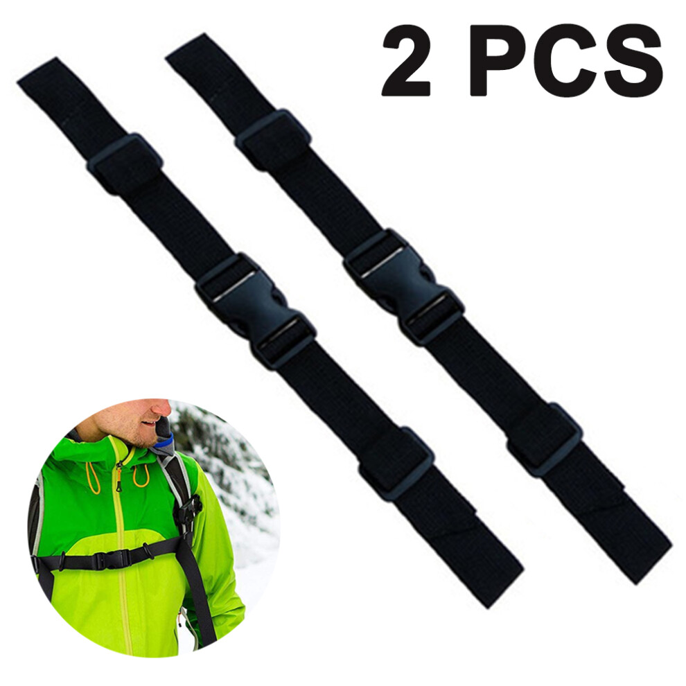Backpack Chest Strap, 2.5cm Heavy Duty Adjustable Backpack Sternum Strap Chest Belt-image-OPC-PFBJSB2-NEW