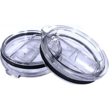 2pcs Replacement Cup Lid Splash Spill Lid Reusable Brief Cup Lid Stainless Steel Tumbler Travel Cup 30oz