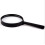 Black 7.5 cm Handheld Magnifying Glass, 5x Magnification – Reading Aid 2