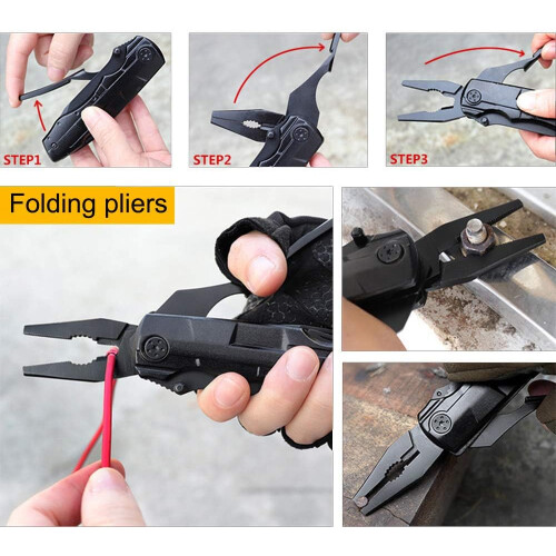 Multifunction Knife, Pocket Multifunction Pliers Folding Knife 2