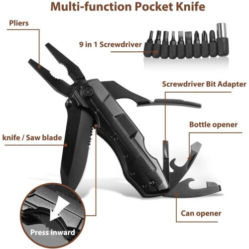 Multifunction Knife, Pocket Multifunction Pliers Folding Knife 1