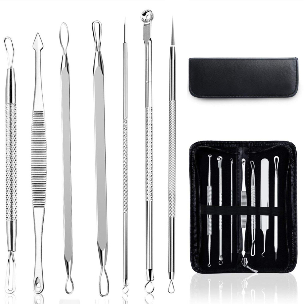 Yohou Blackhead Removing Beauty Tools, Stainless Steel Pimple Popper Tool