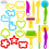 20pcs Dough Plasticine Tools Modeling Supplies Cookie Cutters Kitchen Toys 1