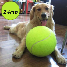 Big Pet Dog Puppy Mega Jumbo Tennis Ball Launcher Chucker Launcher Play Toy Signature Diameter 24Cm
