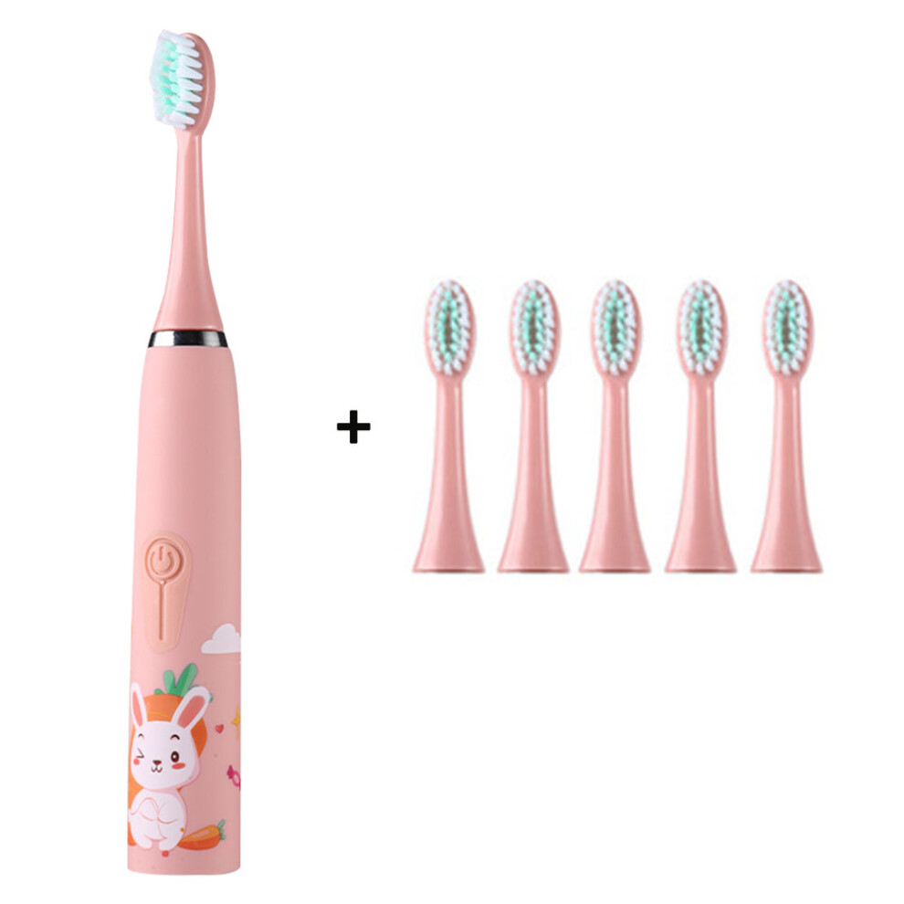 Rechargeable Kids Electric Toothbrush, 4 Modes With Memory, IPX7 Waterproof