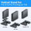 PS4 fan, PS4 cooler, PS4 stand with PS4 controller charging station 5