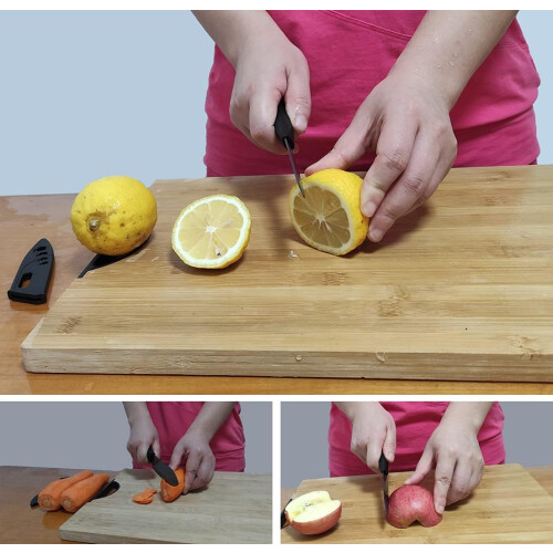 Kitchen Ceramic Knife Set Professional Knife With Sheaths,Rust Proof 2