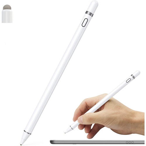 Active Stylus Pen Compatible with Ios&Android Touch Screens, With Dual Touch Function