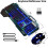 Wireless Gaming Keyboard and Mouse,Rainbow Backlit Rechargeable Keyboard Mouse 6
