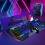Wireless Gaming Keyboard and Mouse,Rainbow Backlit Rechargeable Keyboard Mouse 5