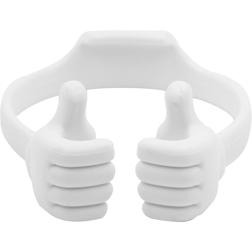Thumbs Up Phone Stand Desktop Smartphone Stand, Creative Stand Thumb Phone Stand- White 9379360713174