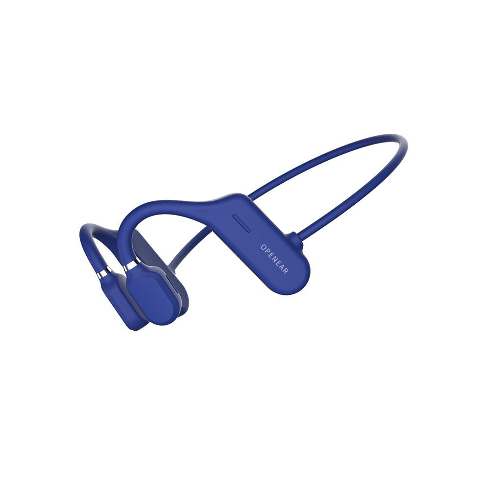 Bone Conduction Headphones Tooth - Wireless Open-Ear Headset For Running Driving Cycling Meeting, Blue 9379360711873