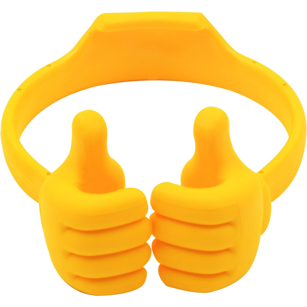 Thumbs Up Phone Stand Desktop Smartphone Stand, Creative Stand Thumb Phone Stand- Yellow 9379360713181
