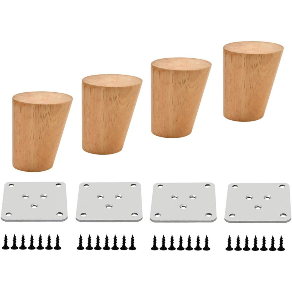 Wooden table legs, wooden feet, furniture feet-image-OPC-PFBJTF8-NEW
