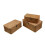 Woven Wicker Basket With Seagrass Laundry Rattan Storage Box 4