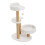 Living And Home Padded Cat Tower with Sisal Scratching Post 2