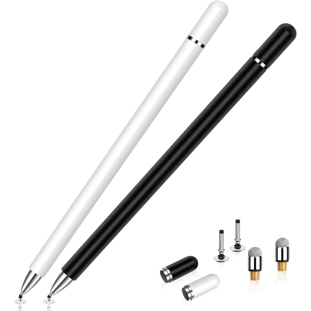 Stylus compatible with iPad (2 Pcs), Magnetic Disc Universal Stylus Pens