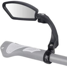 Left Bicycle rear view mirror, handlebar bicycle mirror, HD, impact resistant