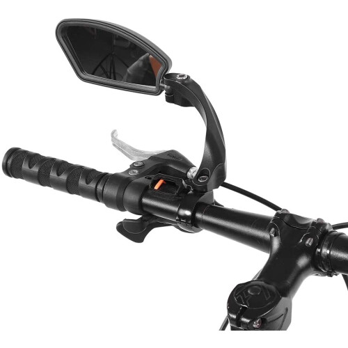 Left Bicycle rear view mirror, handlebar bicycle mirror, HD, impact resistant 2