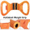 Kettlebell Weights Adjustable Handle Kettlebell Portable Travel Workout Equipment 5