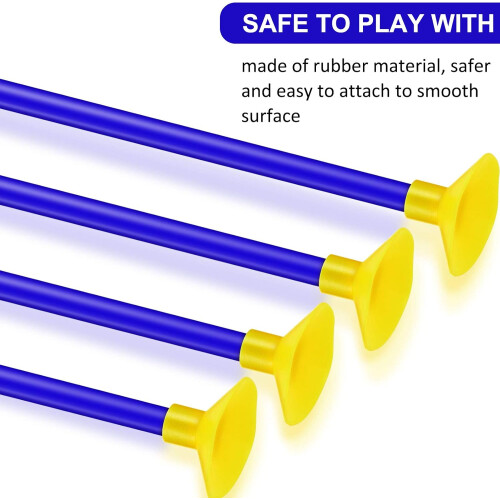 20 Pieces Replacement Suction Cup Arrows Toy  with Rubber Tip,42cm 2