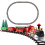 Classic Christmas Train Set Toy with Lights and Sounds 1