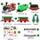 Classic Christmas Train Set Toy with Lights and Sounds 2