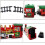 Classic Christmas Train Set Toy with Lights and Sounds 4
