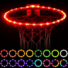 Basketball Hoop Lights, Remote Control Basketball Rim LED Light