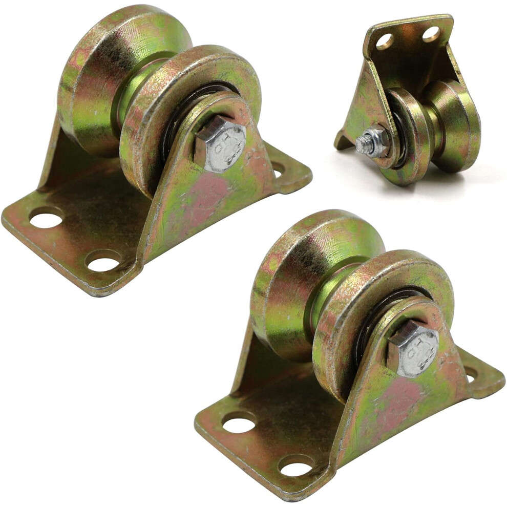 Hoisting Crane Pulley 3-Piece Thick Steel, Low Noise 9379360717028