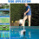 Portable Pool Vacuum Cleaner for Above Ground Pools, Spa 4