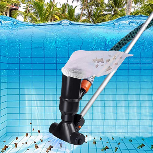 Portable Pool Vacuum Cleaner for Above Ground Pools, Spa